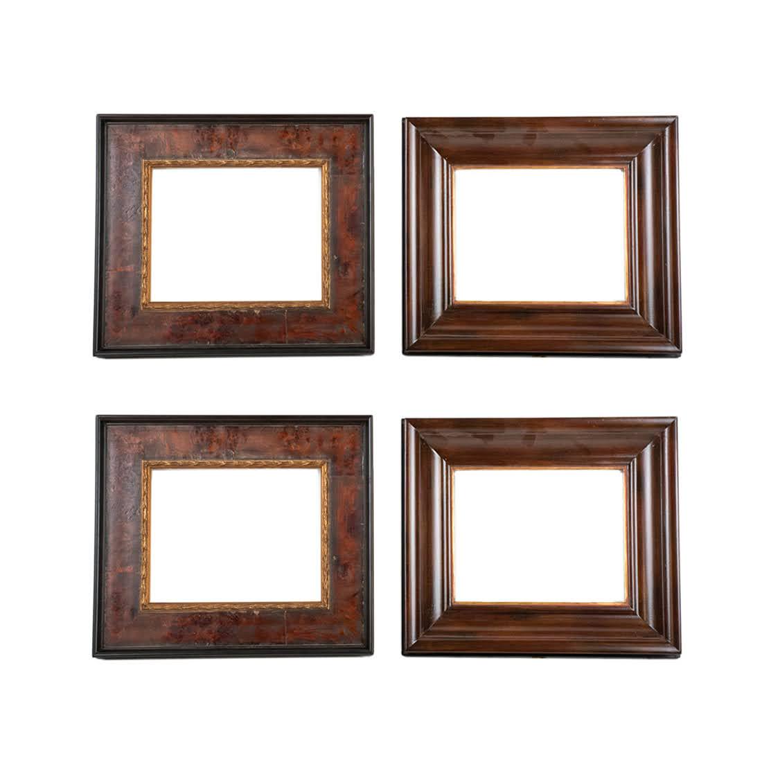 Group of 4 Dark Wood Frames (1 of 7)