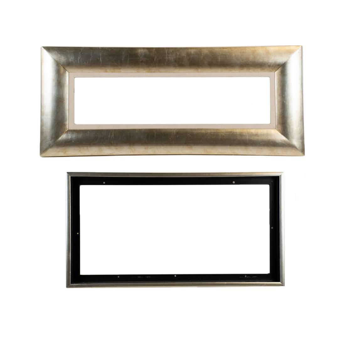 Group of 2 Silver Tone Horizontal Wood Frames (1 of 8)
