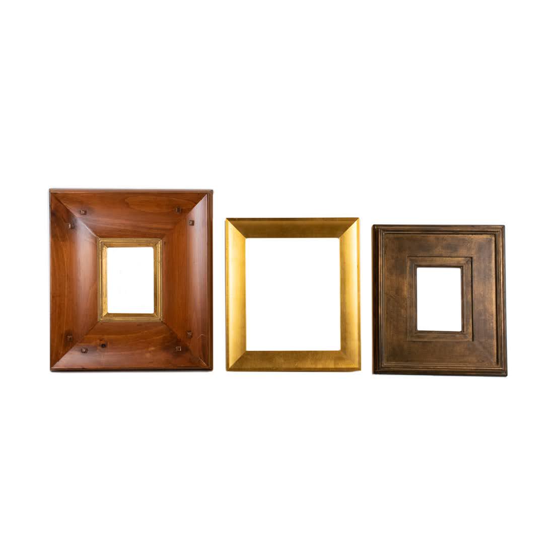 Group of 3 Wood Carved Frames (1 of 8)