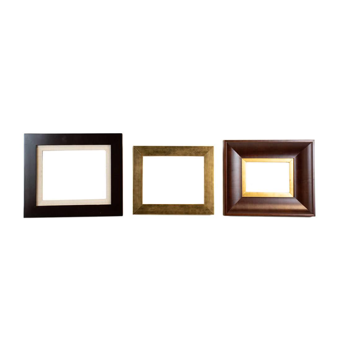 Group of 3 Wood Frames (1 of 10)