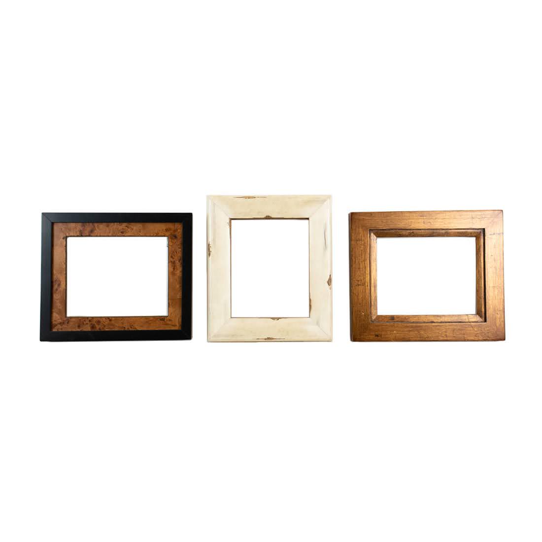 Group of 3 Wood Carved Frames (1 of 10)