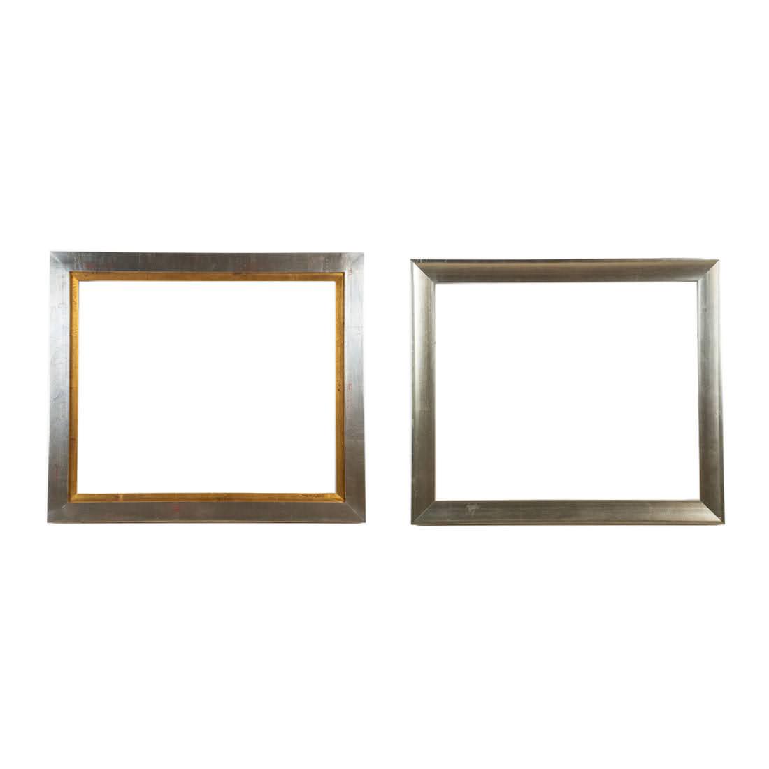 Group of 2 Silver Tone Wood Frames (1 of 7)