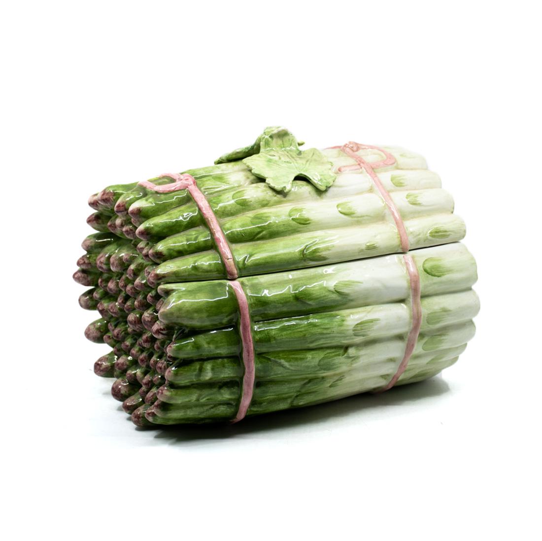 Vintage Ceramic Asparagus Covered Dish (1 of 6)
