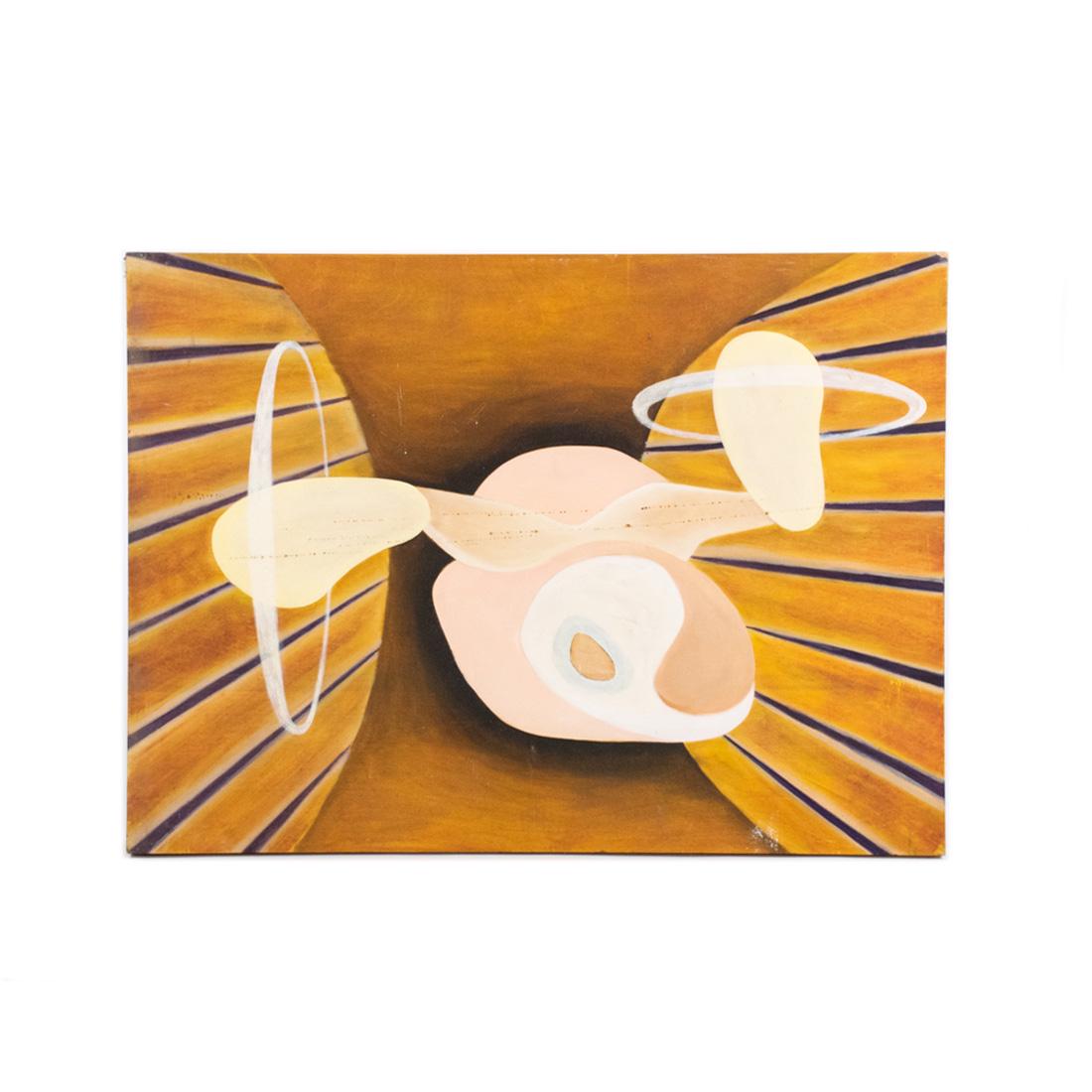 Blaylock Peppard Acrylic on Panel Abstract Composition (1 of 4)