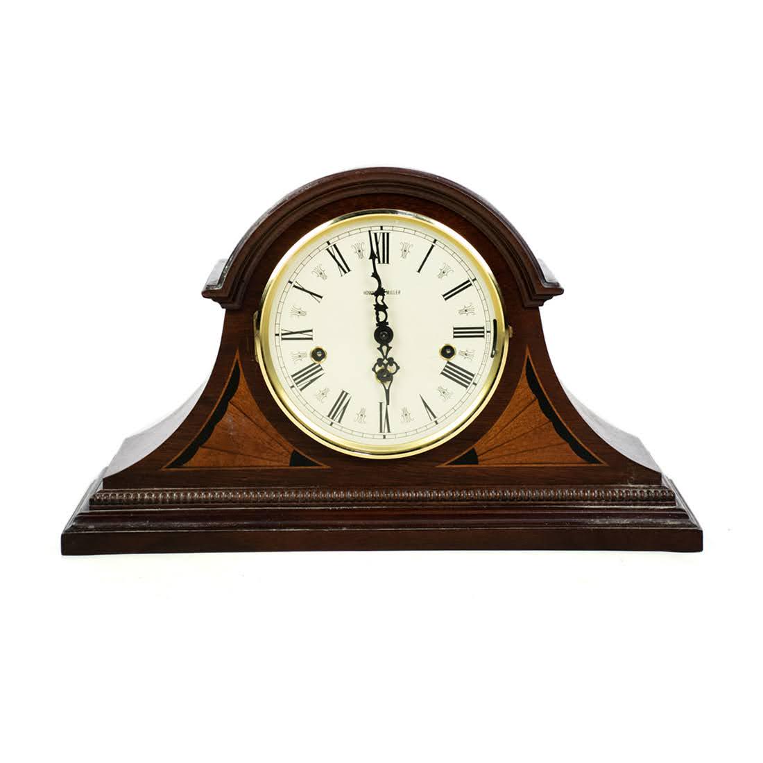 Howard Miller Clock Co. Mahogany Triple Chime Mantel (1 of 12)