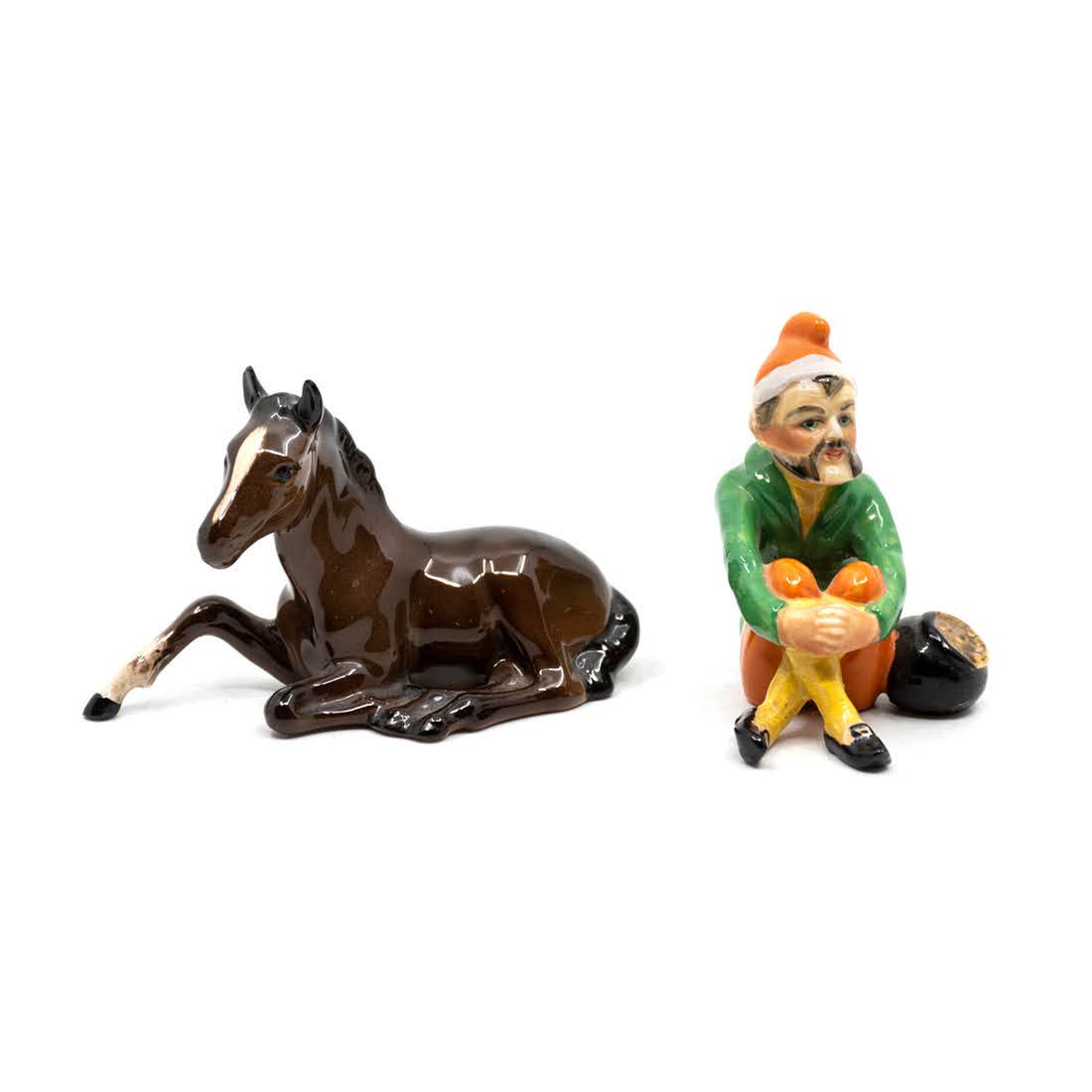 Group of 2: Beswick Foal 915 and MG Ireland Figurine (1 of 9)