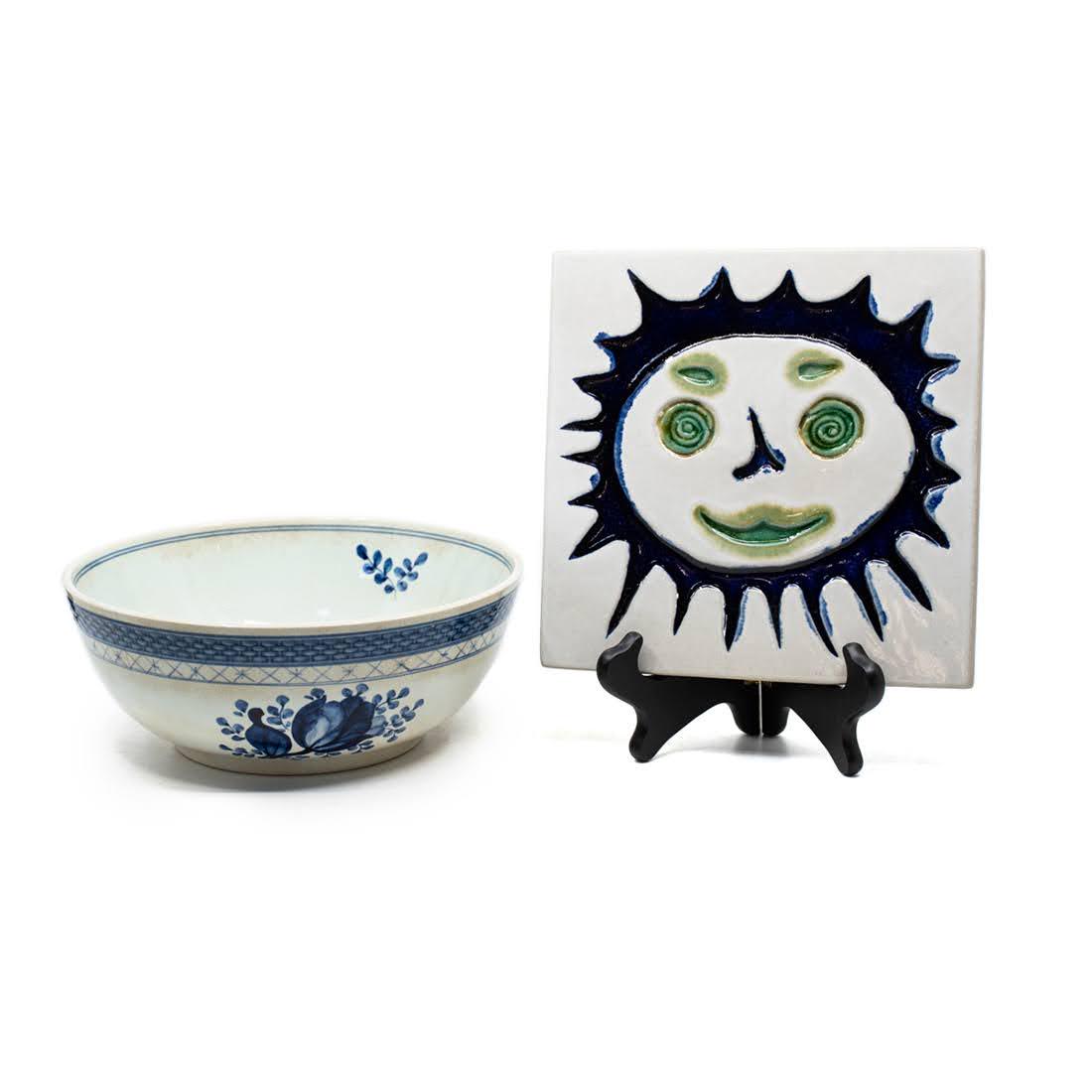 Bennington Potters Ceramic & R Copenhagen Bowl (1 of 8)