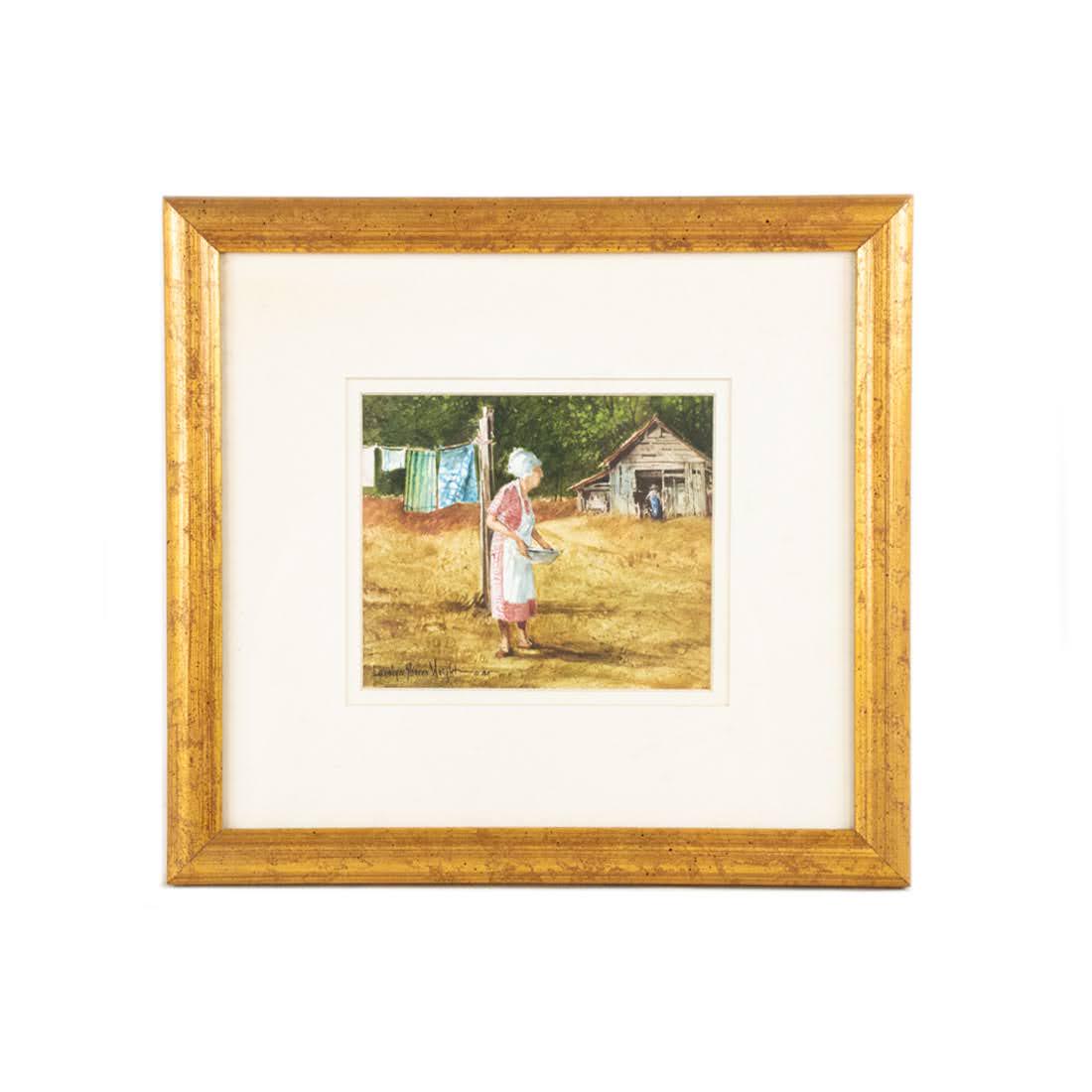 Colored Lithograph by Carolyn Shores Wright (1 of 7)