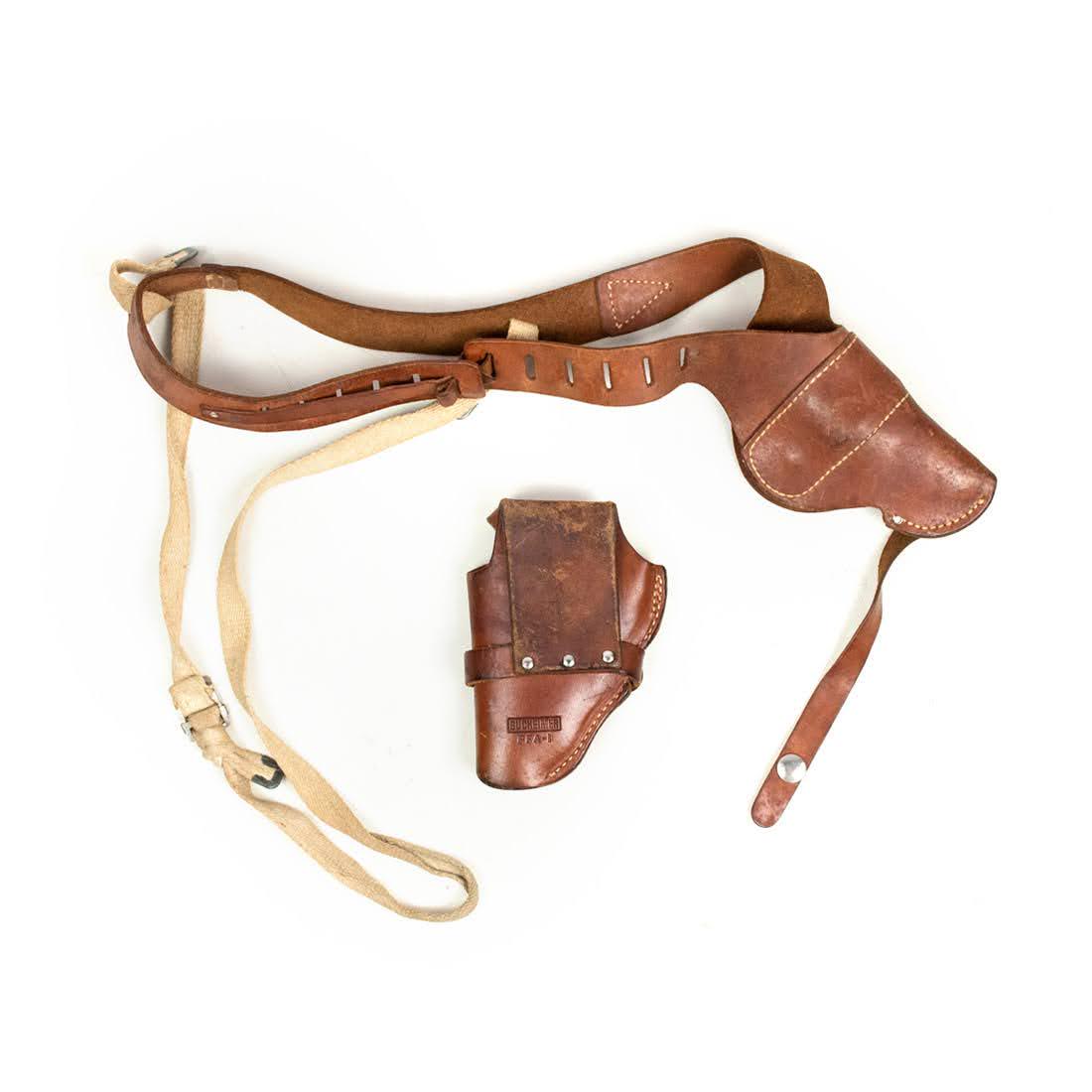Bucheimer Leather Shoulder Holster and Belt Holster (1 of 8)