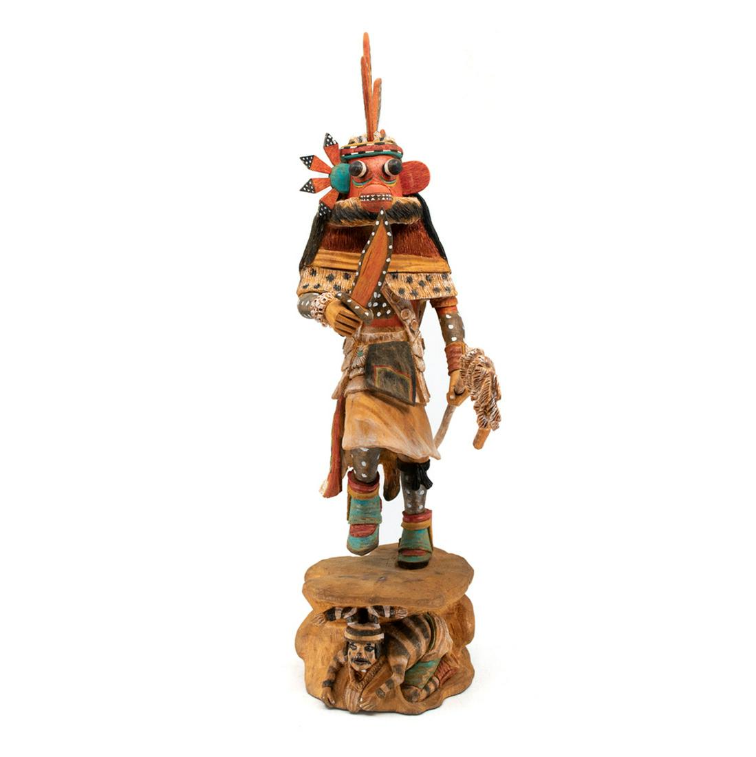 Native American Hopi Carved Scavenger Guard Katsina (1 of 14)