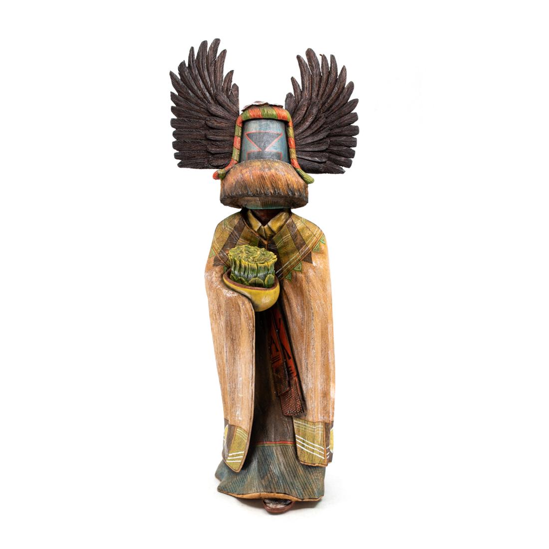 Native American Hopi Carved Crow Mother Katsina Doll (1 of 10)