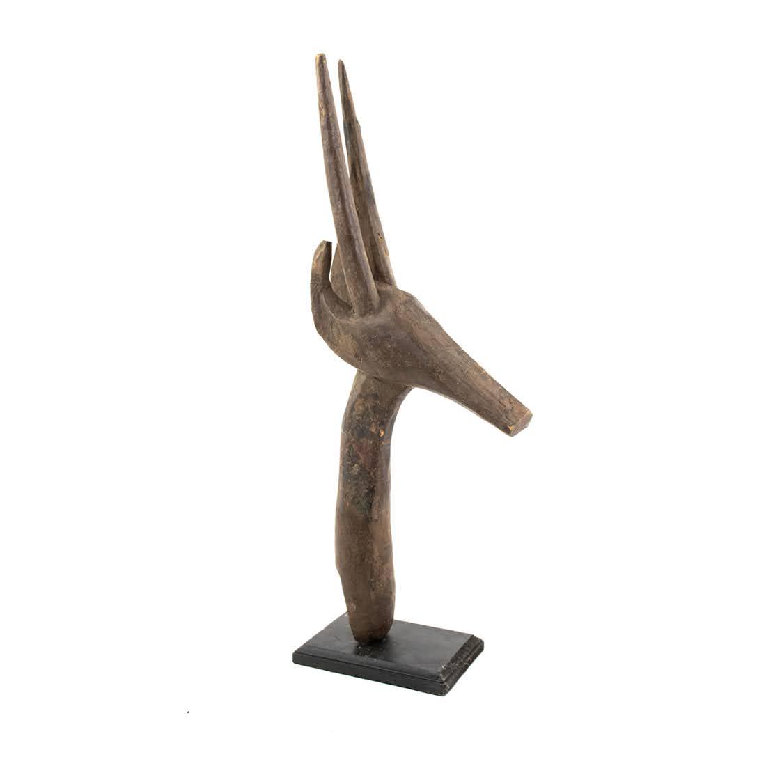 African Burkina Faso Kurumba Style Antelope Headdress (1 of 10)