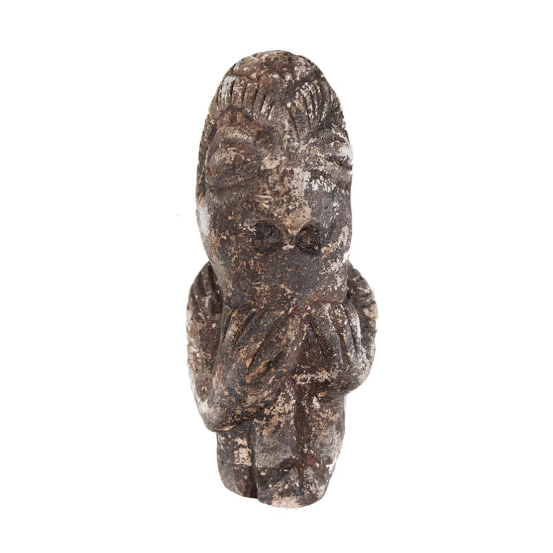African Sierra Leone Kissi Style Carved Stone Figure (1 of 6)