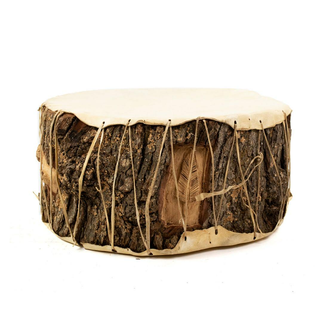 Native American Chippewa Style Rawhide Drum (1 of 6)