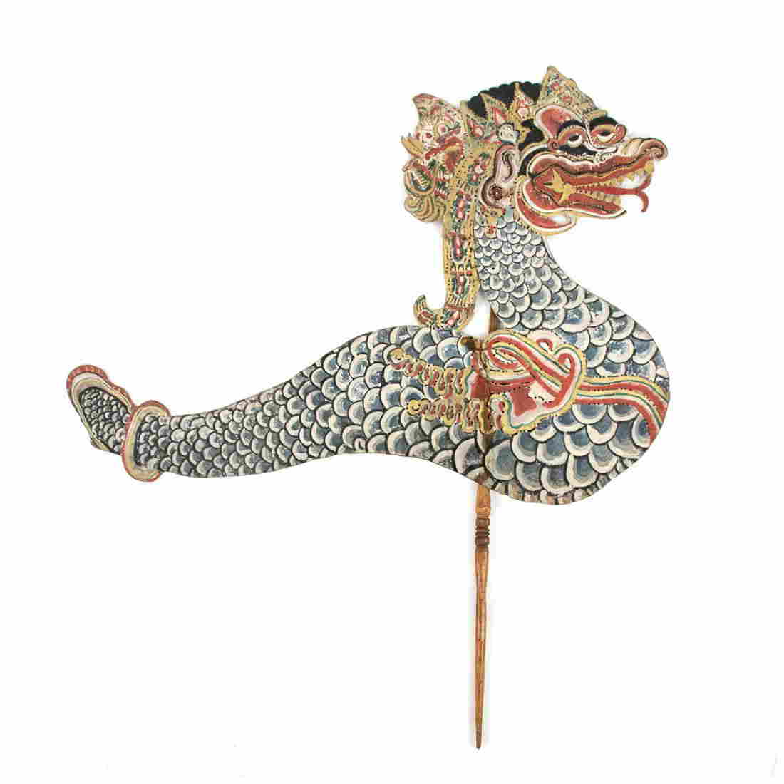 Indonesian Wayang Kulit Shadow Puppet of Naga Oct 24 Indonesian Wayang Kulit Shadow Puppet of Naga Oct 24
