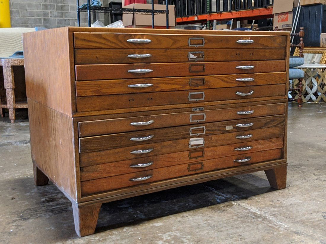Mayline flat file cabinet online