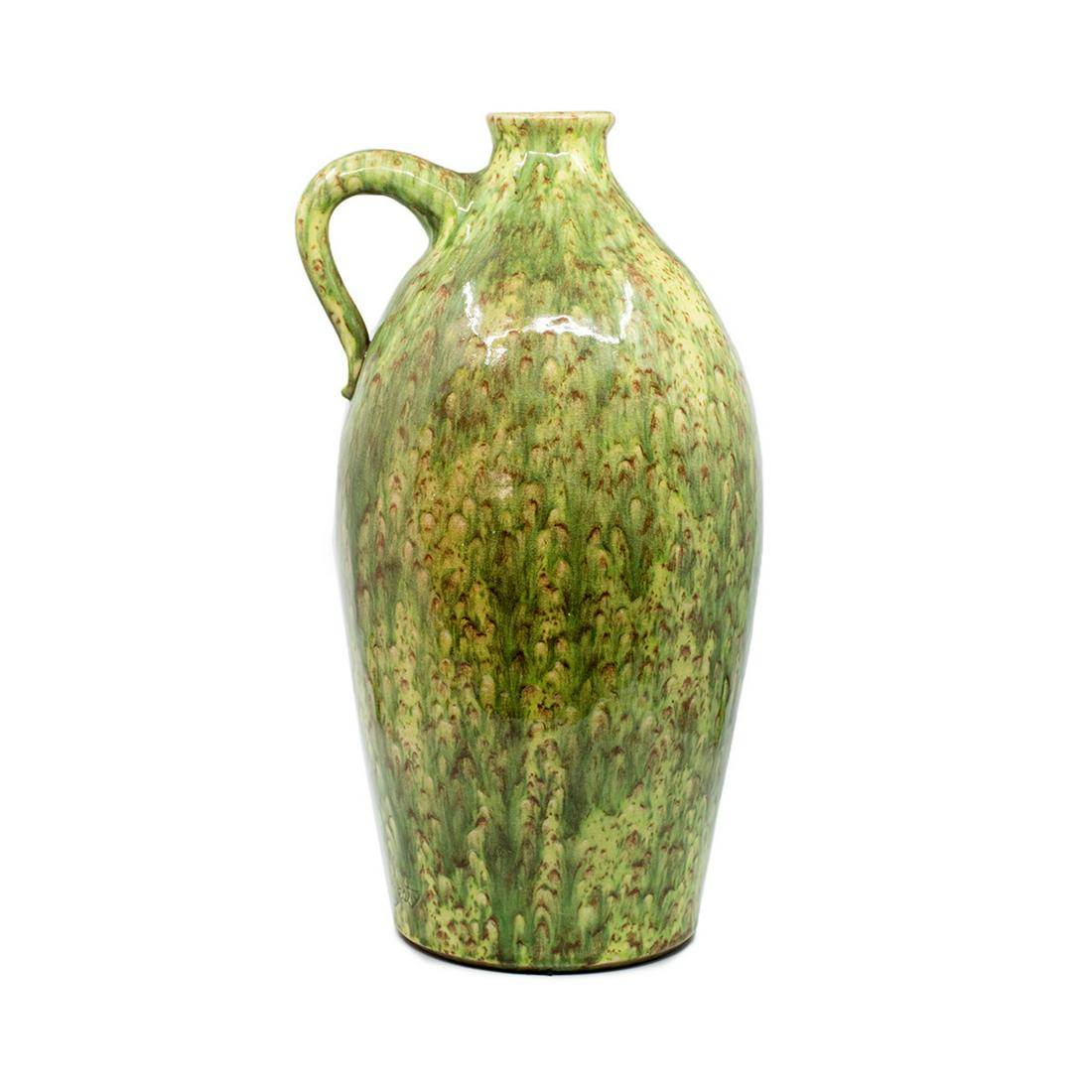 Alabama Stoneware Drip Glaze Pottery Jug Vase (1 of 10)