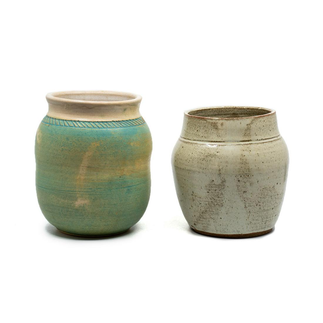 Group of 2 North Georgia Pottery Vases - Stephen Hawks (1 of 11)
