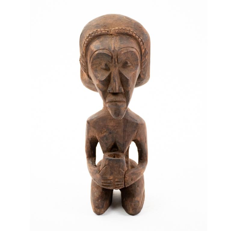 African Congo Luba Kabila Maternity FIgure Sculpture (1 of 6)