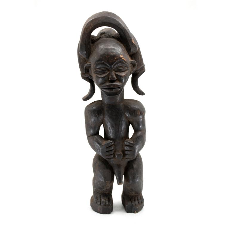 African Congo Chokwe Chibinda Ilunga Carved Figure (1 of 8)