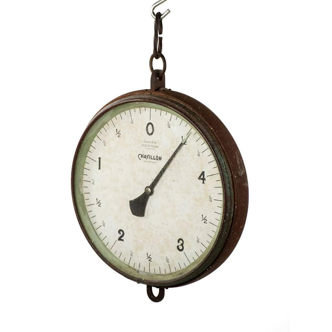 Antique Chatillon NY Hanging Scale (1 of 9)