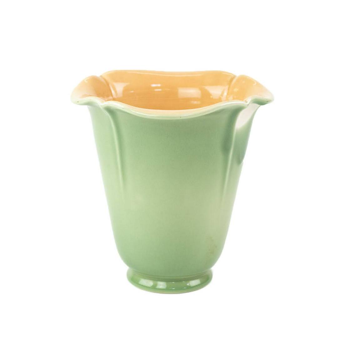 Rookwood Art Pottery Vase Human Institution c. 1943 (1 of 10)