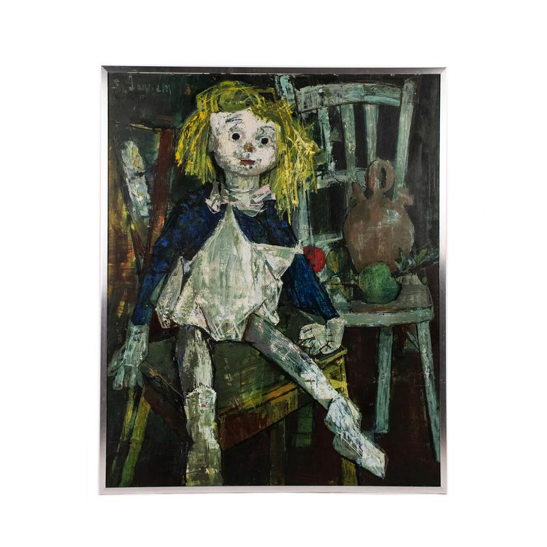 Jean Jansem Original O/C Ragdoll Painting (1 of 16)