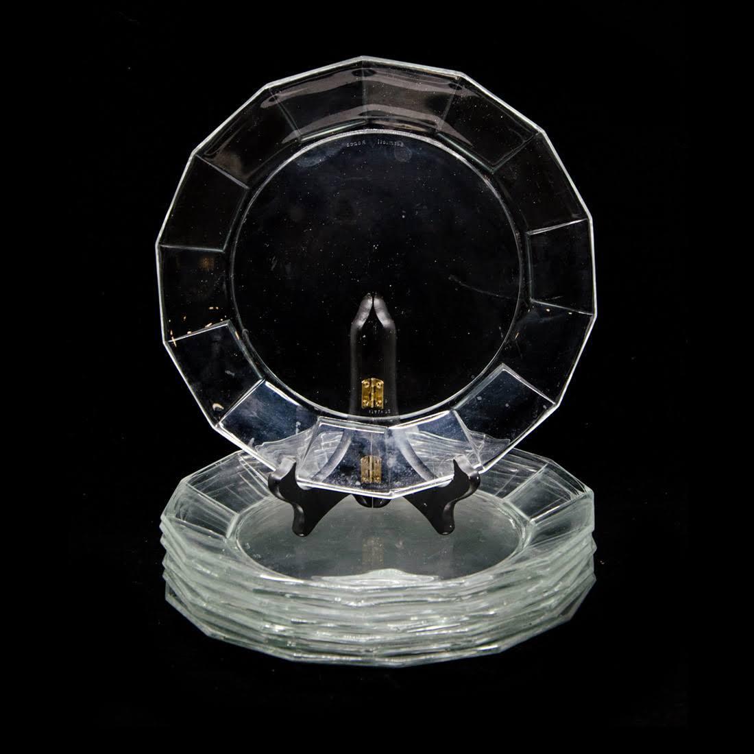 Set of 8 Bormioli Rocco Italian Oxford Plates (1 of 7)