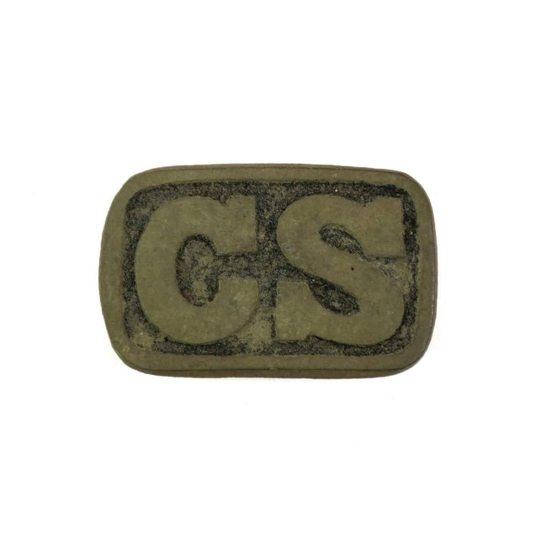 Civil War CS Belt Buckle - Fort Blakely, AL: A Civil War CS Confederate belt buckle from Fort Blakely, AL circa 1865. Recovered in the 1990s. Provenance: Larry McCoy - Mobile, AL.
