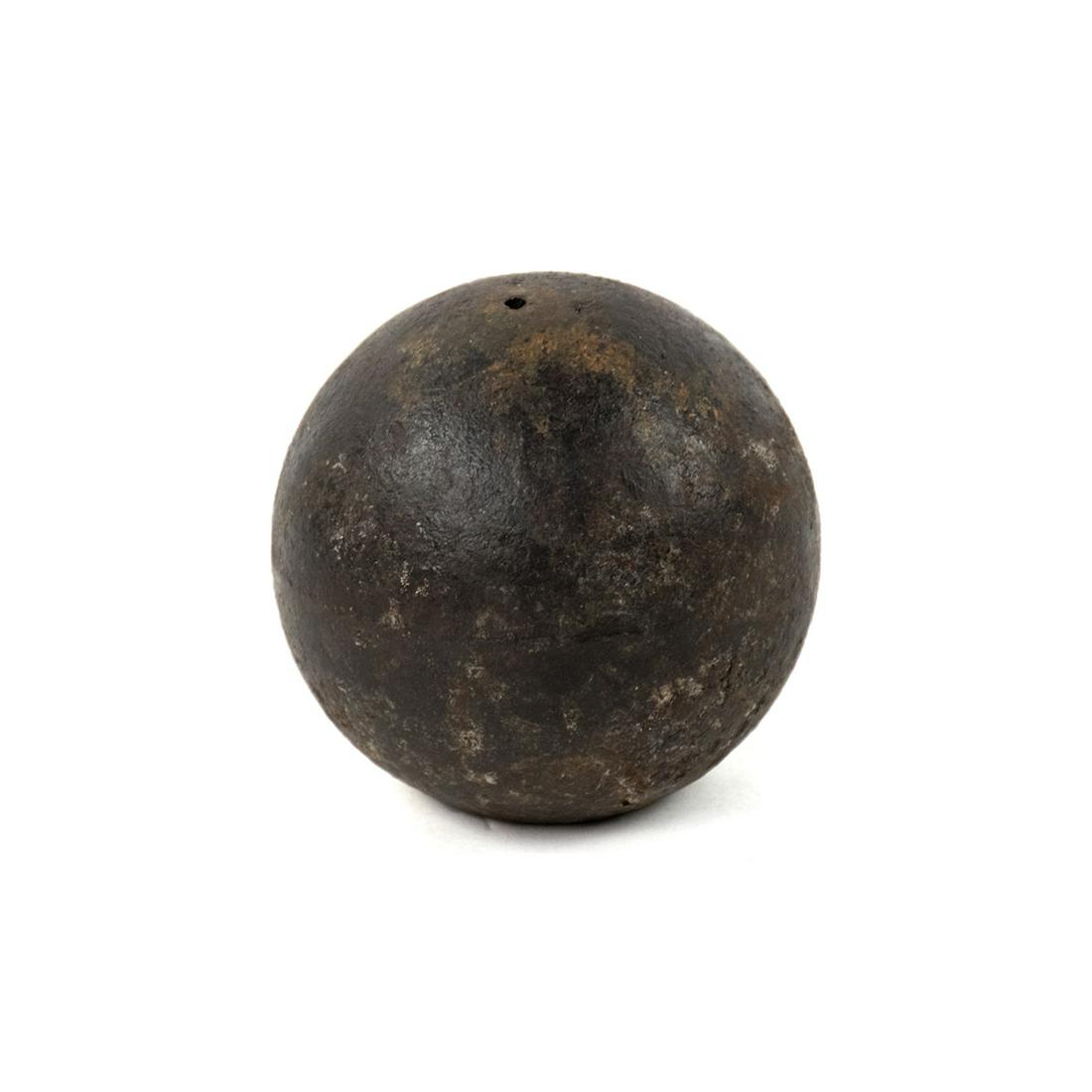 Union 12-lb Bormann Shell - Vicksburg, MS: A Civil War Union 12-pound Bormann shell from the 1863 Siege of Vicksburg, Mississippi. Recovered in the 1990s. Provenance: Larry McCoy - Mobile, AL.