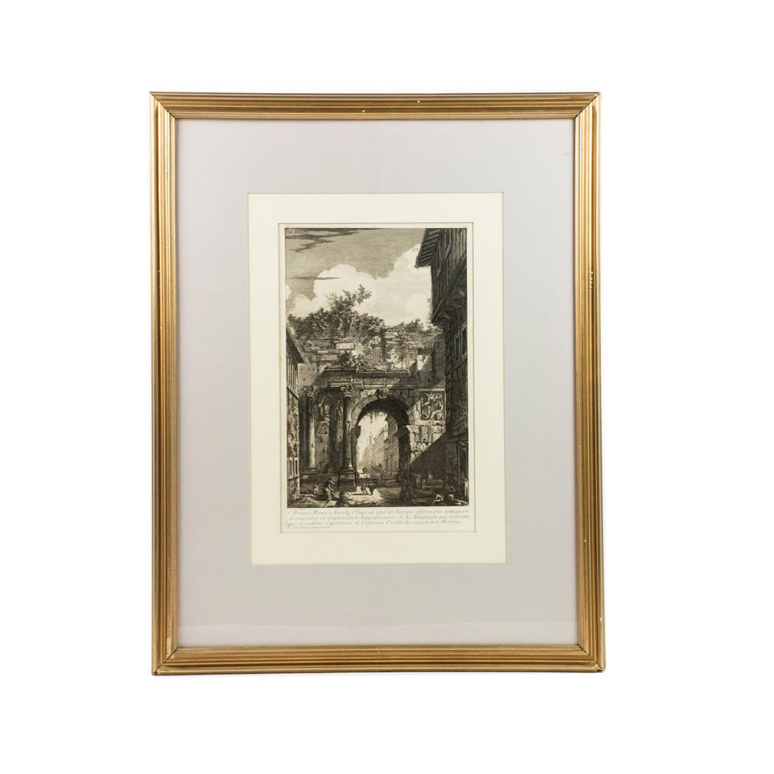 18th C. Etching After Giovanni Battista Piranesi (1 of 10)