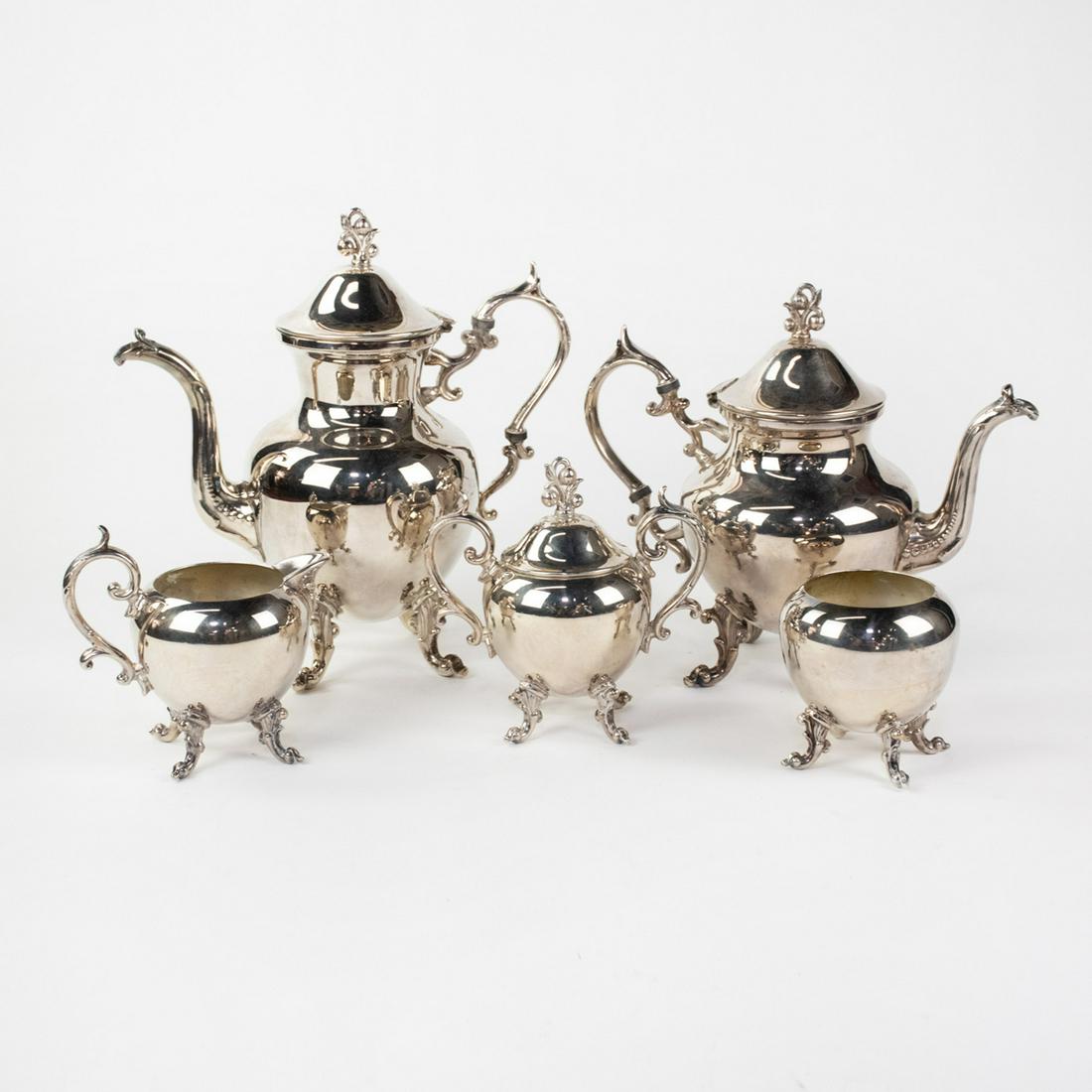 Birmingham Silver Co. Silver-Plated Tea Service (1 of 15)