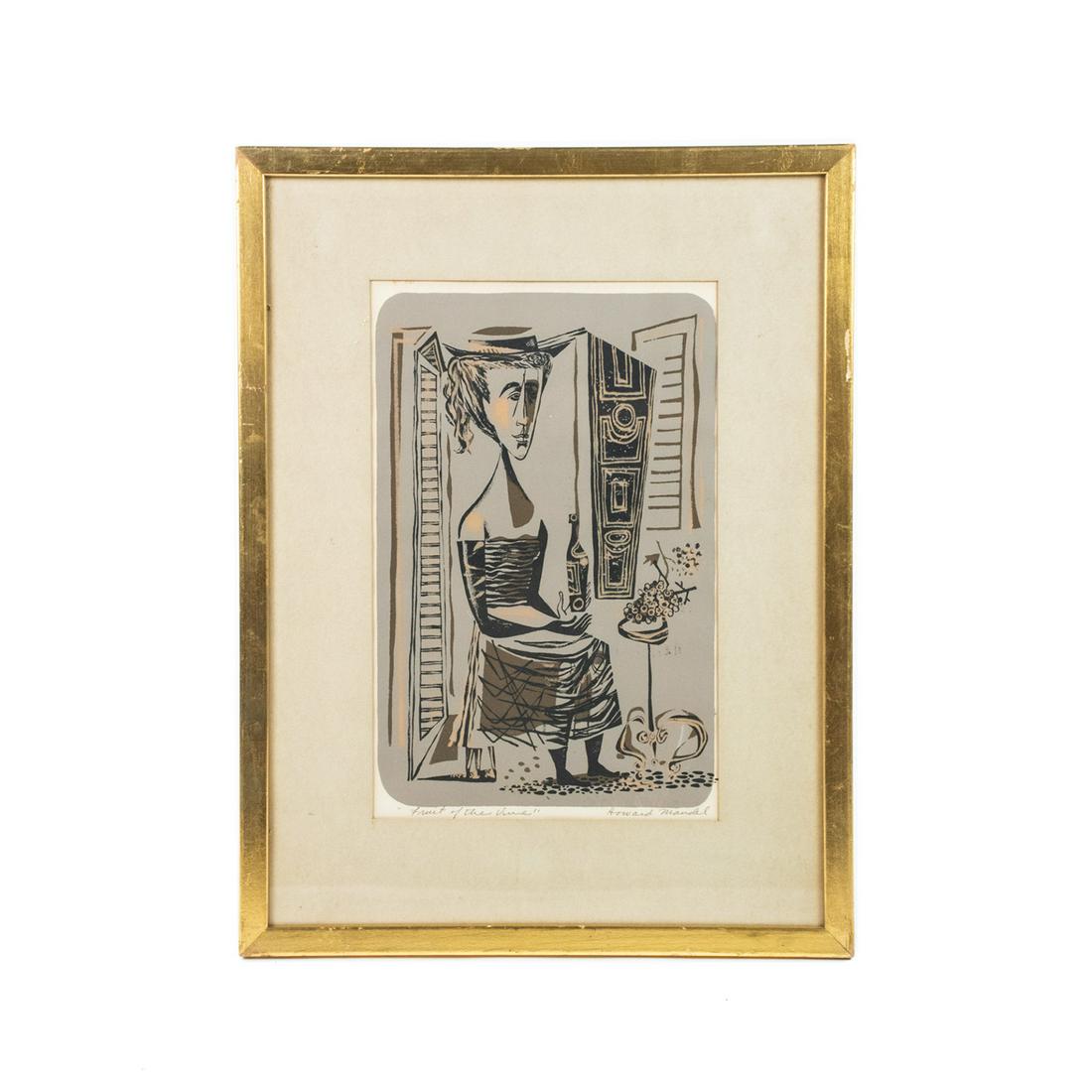 Howard Mandel "Fruit of the Vine" Signed Serigraph (1 of 9)