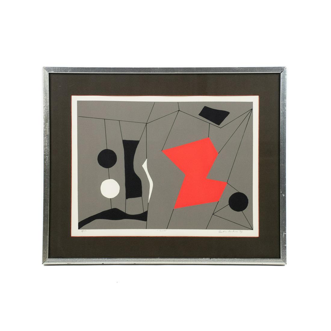 Anton Fortescue "Zilch" Signed Serigraph (1 of 11)
