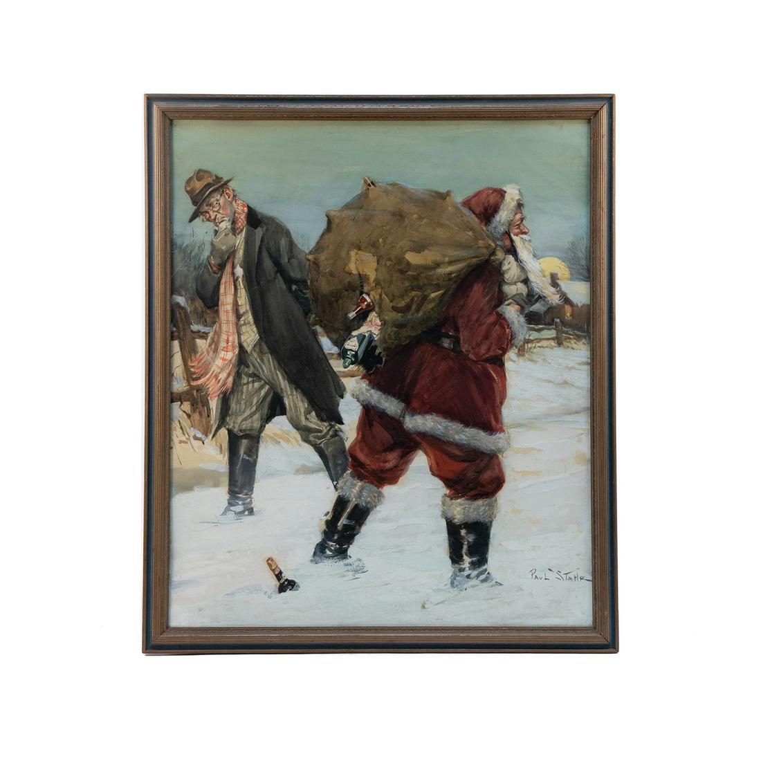 Paul Stahr Signed Watercolor on Paper (1 of 16)