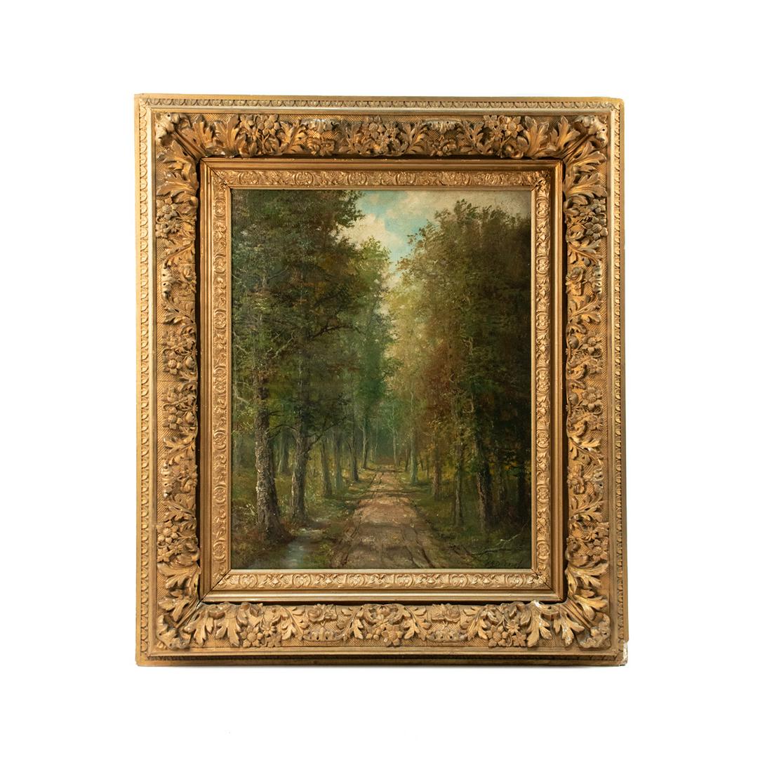 Henry A. Duessel Signed Oil on Canvas (1 of 15)