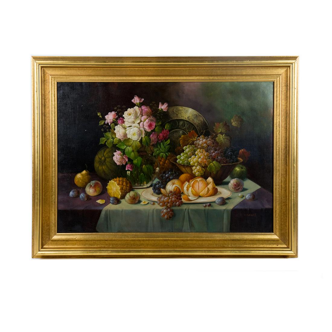 Josef Planer Signed Oil on Canvas (1 of 17)