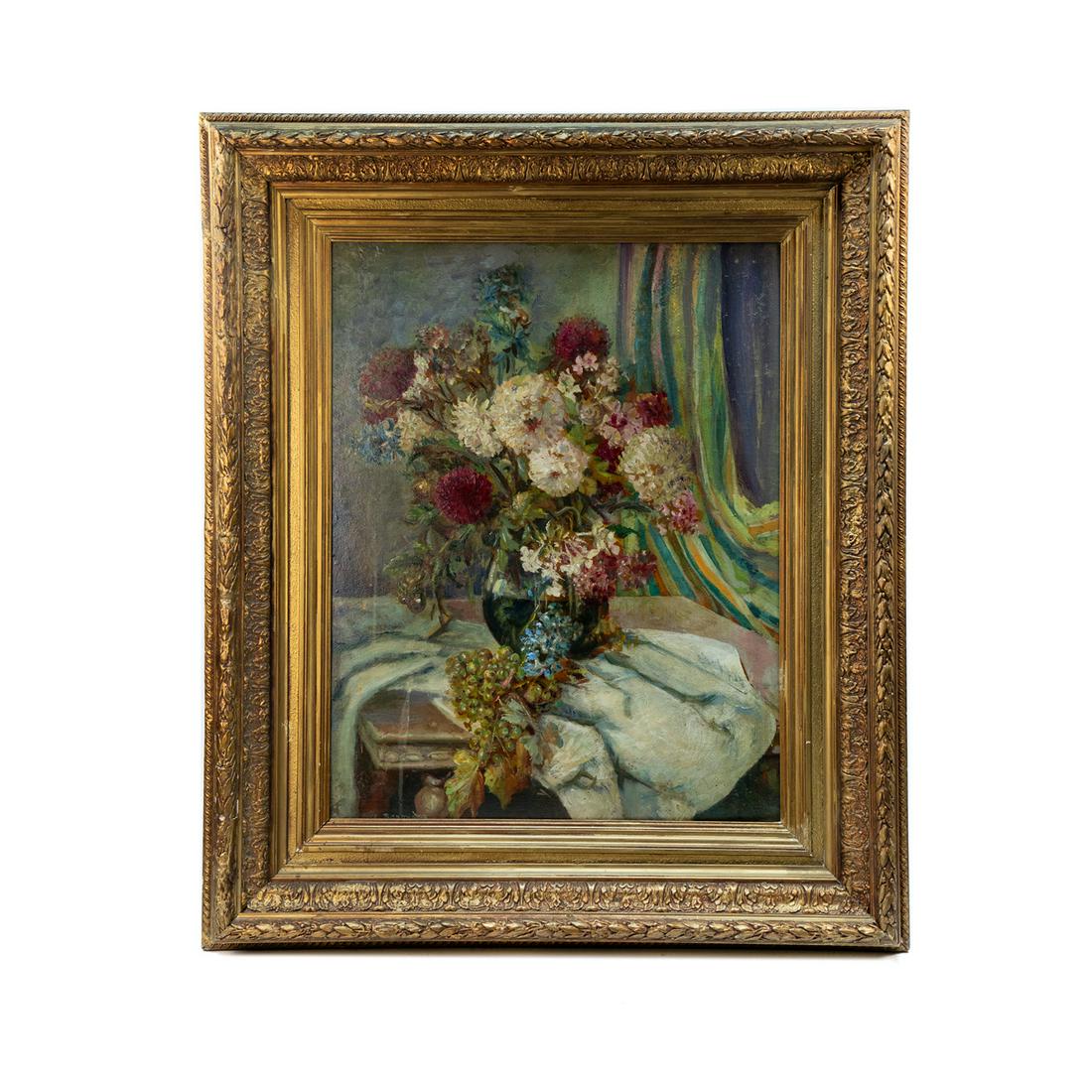 Antonio Barone Signed Oil on Board c. 1933 (1 of 20)