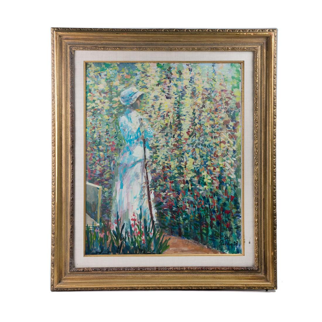 Donald Purdy Signed Oil on Board c. 1987 (1 of 14)