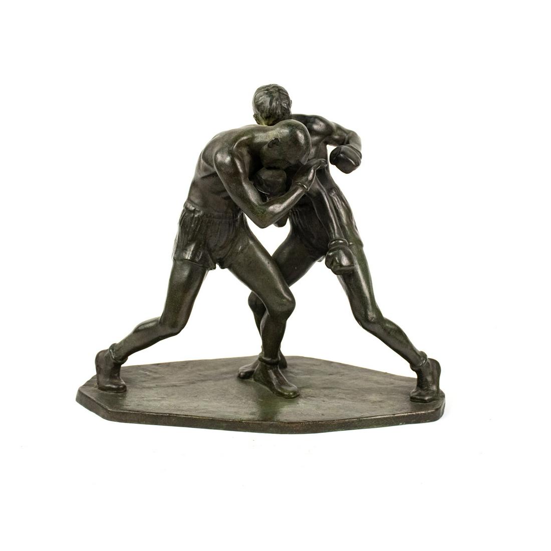 Joe Brown "Uppercut" Signed Bronze Sculpture (1 of 13)