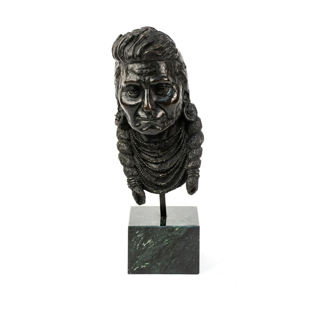 Gerson Frank Signed Bronze Bust - 11/30 (1 of 12)