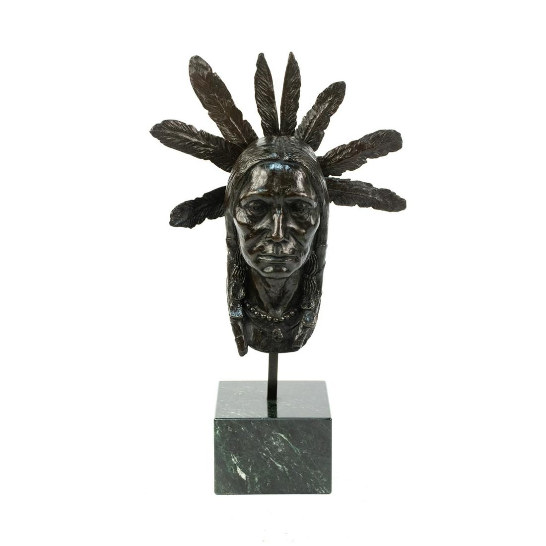 Gerson Frank Signed Bronze Bust - 11/30 (1 of 16)