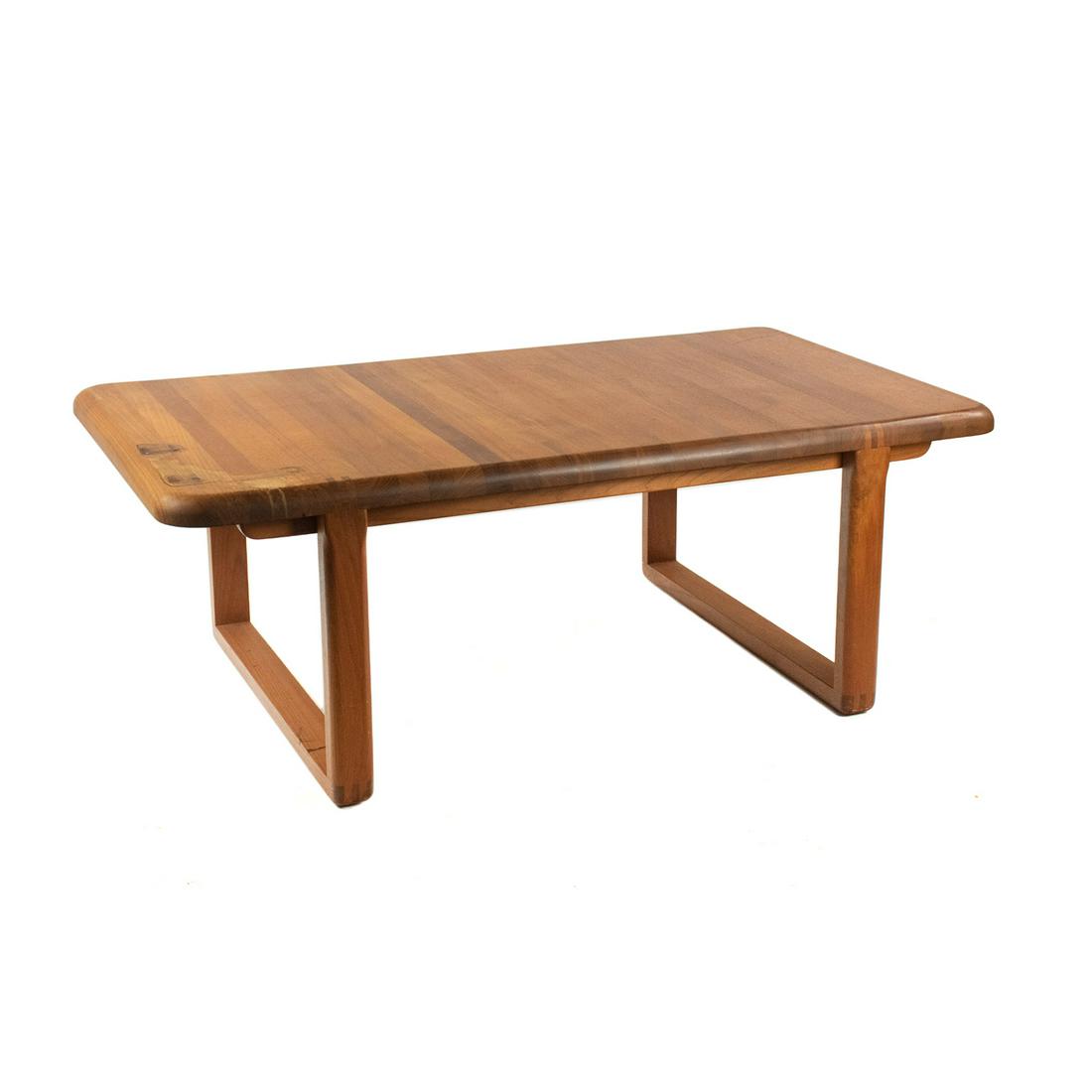 Ansager Mobler Teak Sled Leg Coffee Table (1 of 18)