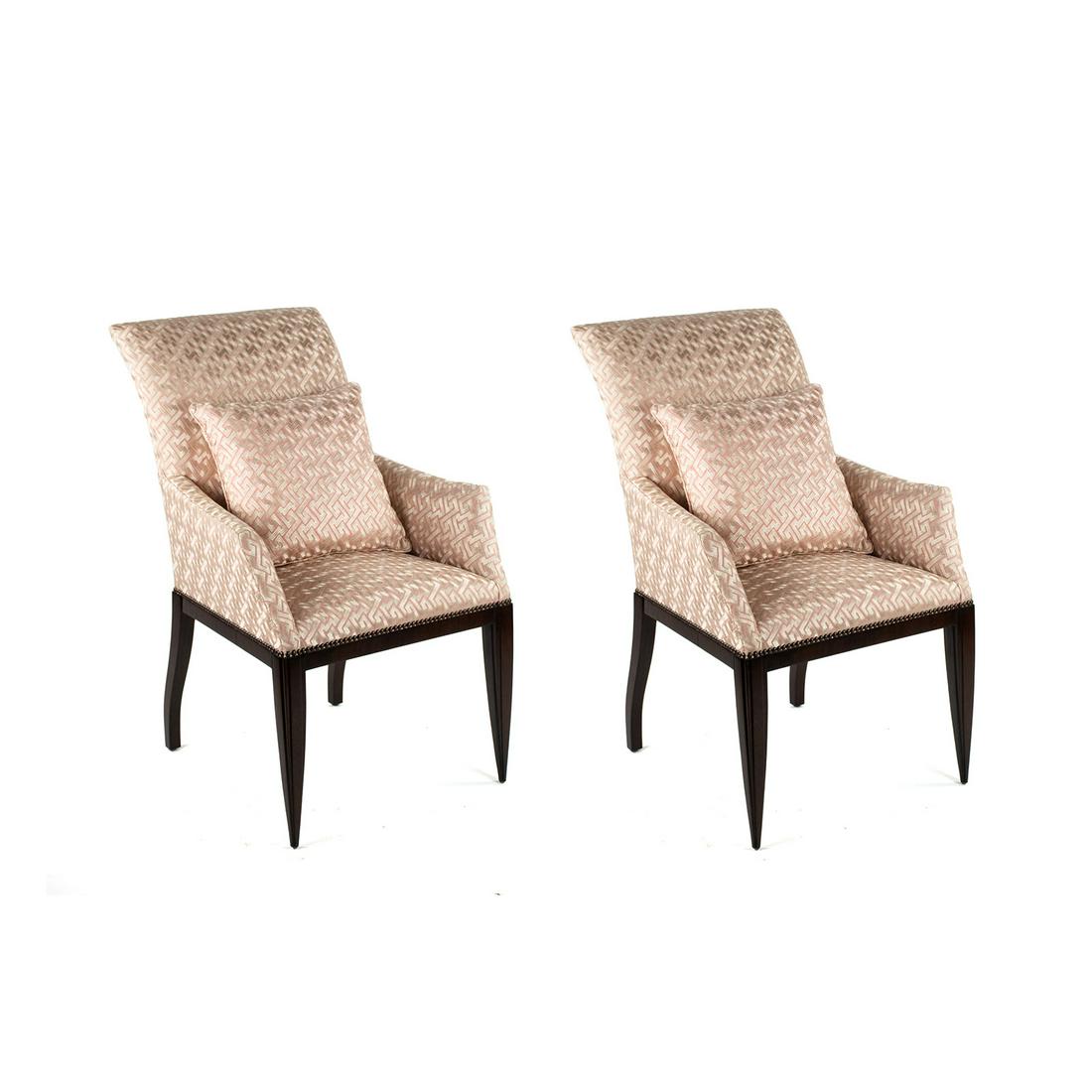Pair of Dessin Fournir Werth 1002-S Armchairs (1 of 20)
