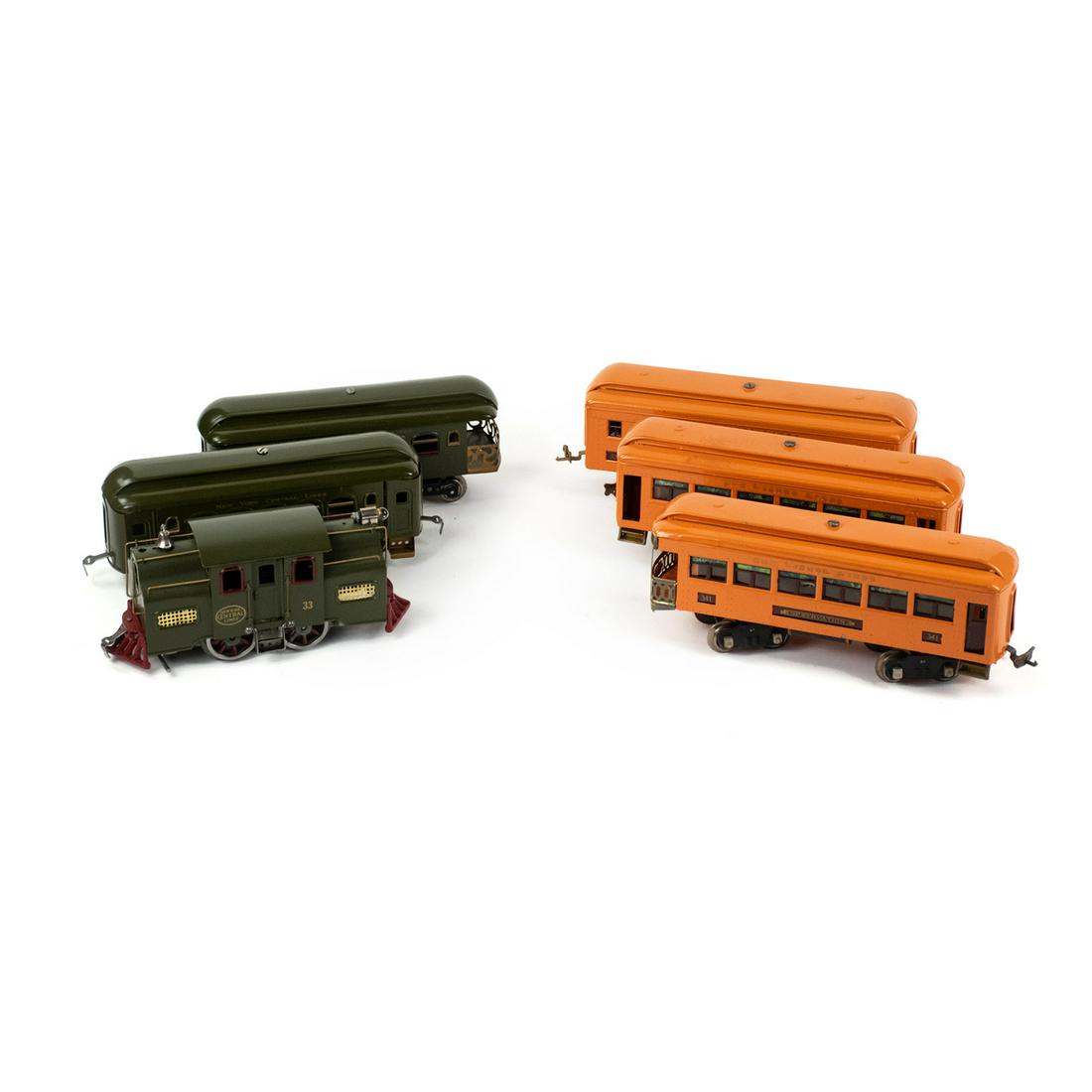 Lionel #33 Dark Green w/ 35, 36, 332, 339, & 341 (1 of 13)