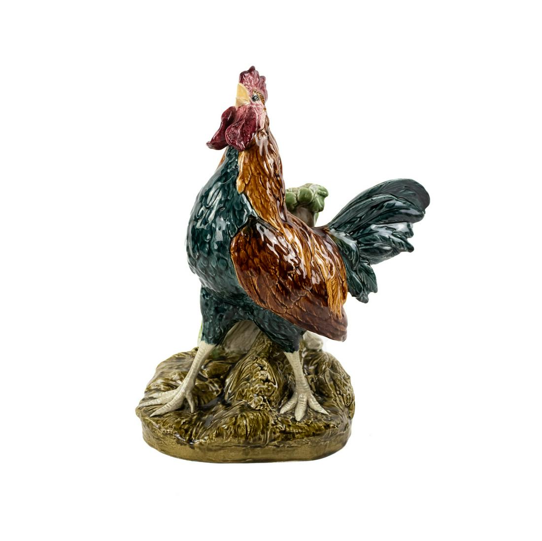 HB Choisy Majolica Rooster by Louis Carrier-Belleuse (1 of 14)