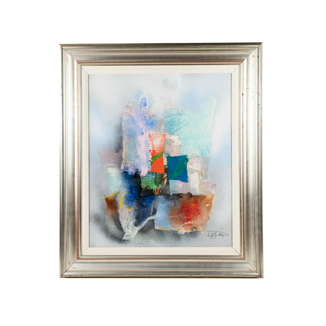 Laszlo Dus "Delusion VIII" Signed Acrylic on Canvas (1 of 14)