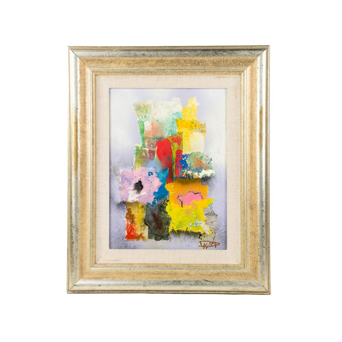 Laszlo Dus Signed Acrylic on Canvas (1 of 12)