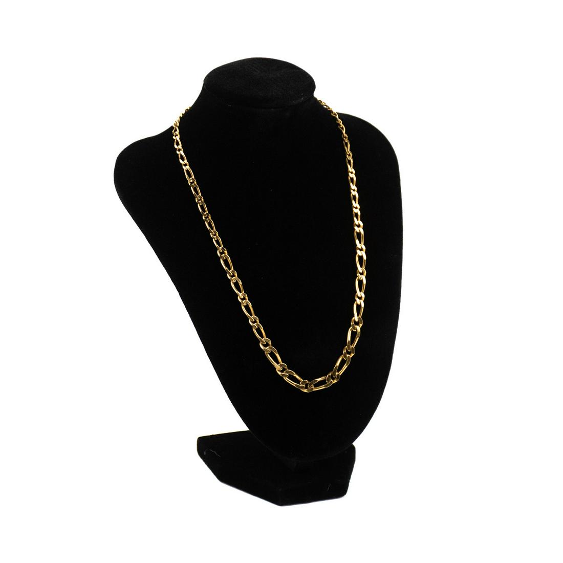 Vintage 14K Gold Link Chain Necklace (1 of 9)