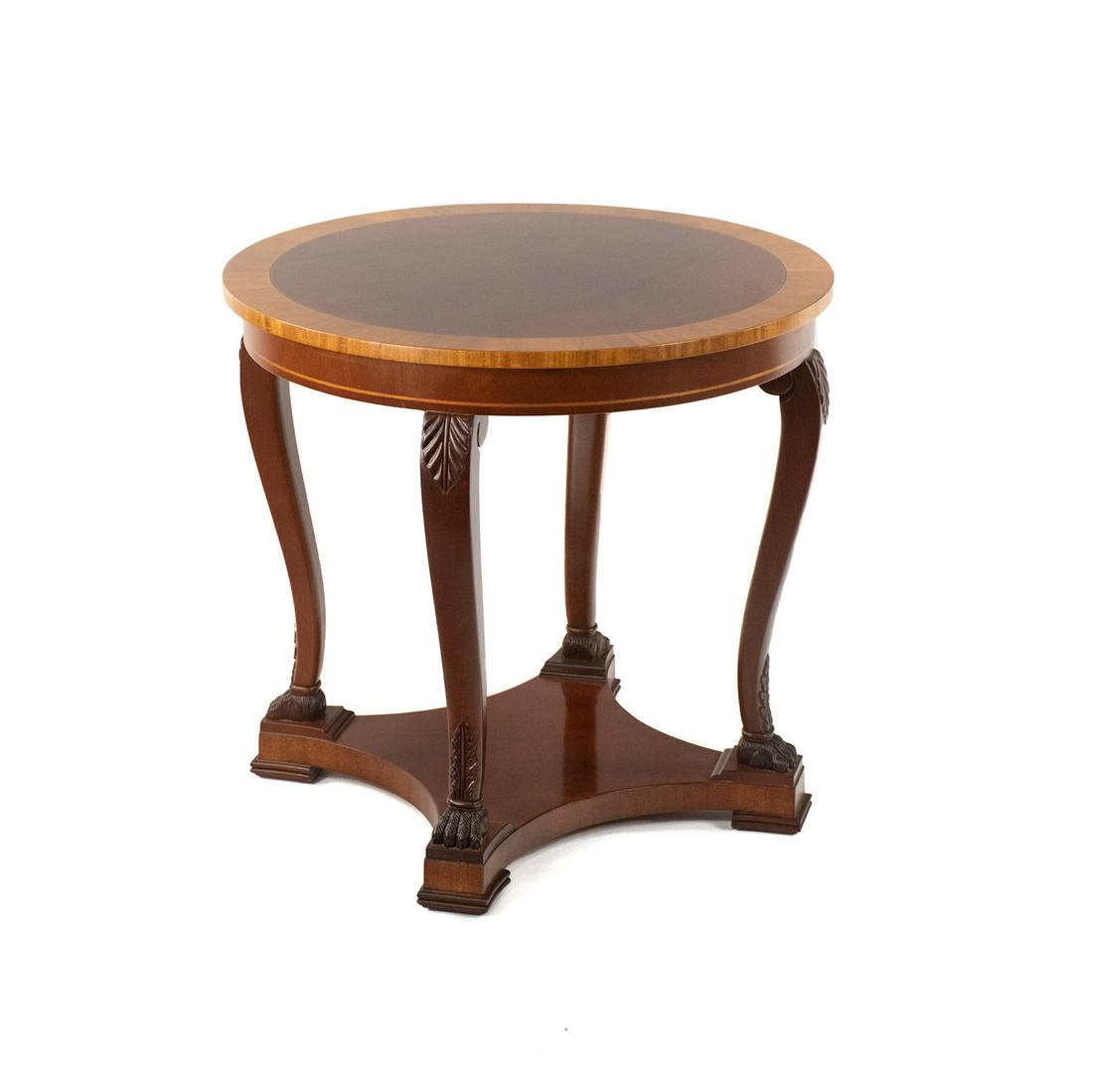 Kindel Furniture Legacy Regency Burl Banded Entry Table (1 of 11)